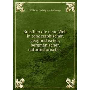  Brasilien die neue Welt in topographischer, geognostischer 