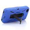 New Blue Heavy Duty Case Tough Cover for Apple iPhone 4 4S Full 
