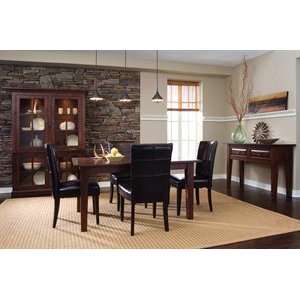  Kincaid Furniture Stonewater Dining Set, Deep Brown