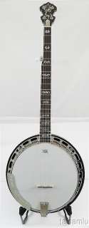 String banjo,Beautiful inlaid neck,resonator (BJ 138)  