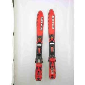 Used Ultra Carve Jr. Kids Snow Ski with Salomon C305 Binding 80cm A 