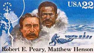 Matthew Henson, Robert Peary, educational diorama set  