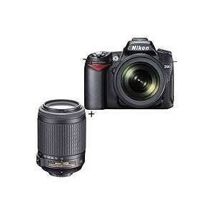SLR Camera with AF S DX NIKKOR 18 105mm f/3.5 5.6G ED VR Lens & Nikon 