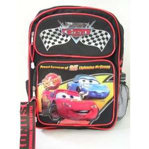  Disney Cars Movie School Backpack: Toys & Games