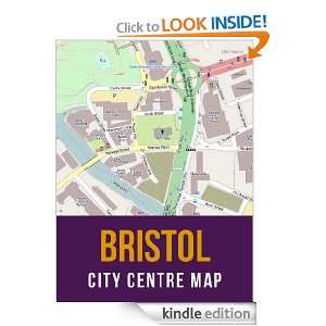 Bristol, England City Centre Street Map: eReaderMaps:  
