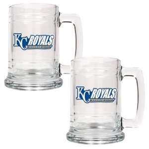 Kansas City Royals Set of 2 Beer Mugs 