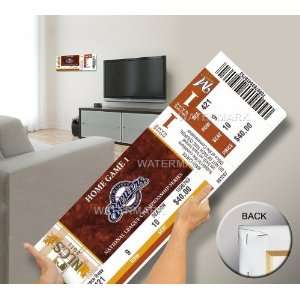    2011 NLCS Mega Ticket   Milwaukee Brewers: Sports & Outdoors