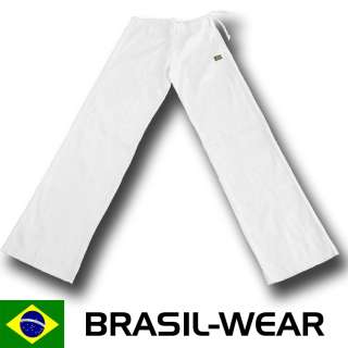 HELANCA POLYAMID CAPOEIRA PANTS ABADA WHITE FREE BONFIM  