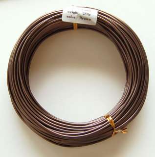 Bonsai Training Wire 2.0 mm 250 gm Coil copper coated  