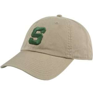   Nike Michigan State Spartans Khaki 3D Tailback Hat: Sports & Outdoors