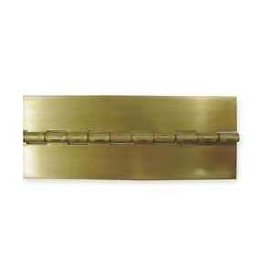   Hardware   screws not included   Piano Hinge, Brass, 72 L x 2 In W