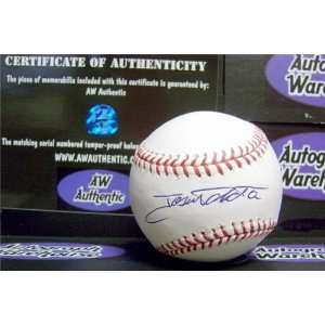  Jose Tabata Autographed/Hand Signed MLB Baseball: Sports 