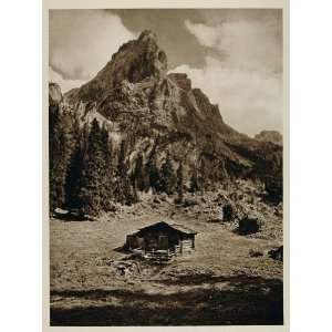  1928 Lienz Dolomites Laserzwand Mountain Hut Austria 