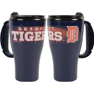  Detroit Tigers 16 oz Plastic Roadster Travel Mug: Sports 