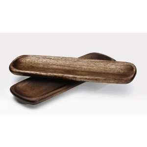 Noritake   Kona Wood   Small Rectiangular Platter Set of 2  