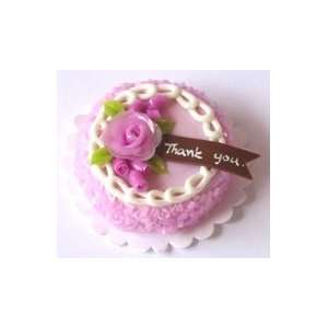 Miniature Rose Thank you Cake:  Kitchen & Dining