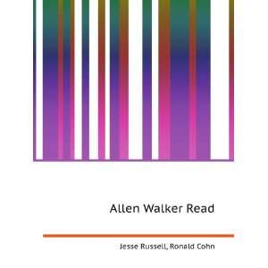 Allen Walker Read Ronald Cohn Jesse Russell  Books