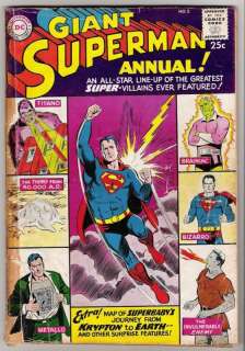 Superman Giant Annual #2 G 2.0 Bizarro Brainiac  