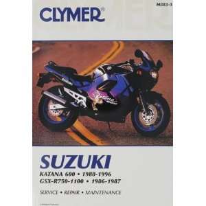  CLYMER SUZ SXR/KAT 6/7/11 Automotive