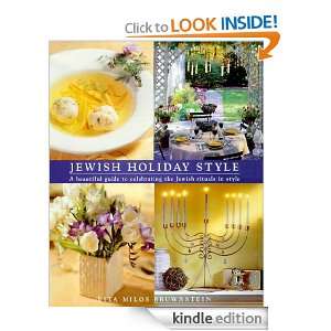 Jewish Holiday Style: Rita Milos Brownstein:  Kindle Store