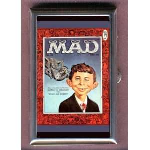 ALFRED E. NEUMAN 1956 MAD MAGAZINE Coin, Mint or Pill Box Made in USA 