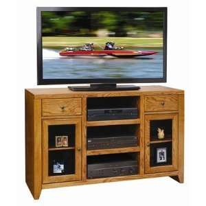  City Loft 52 Deluxe TV Stand in Golden Oak by Legends 