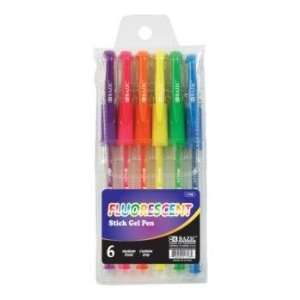   Stick Gel Pens Neon Bright color Ball point   Soooo Bright  