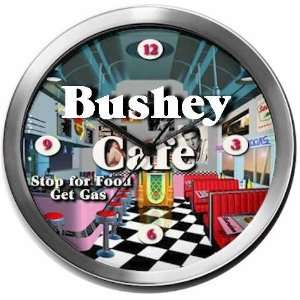 BUSHEY 14 Inch Cafe Metal Clock Quartz Movement  Kitchen 