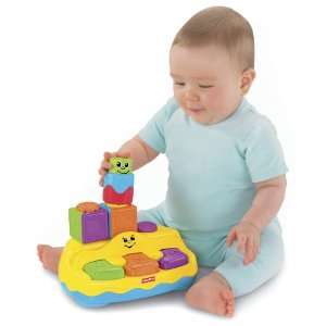   Fisher Price Stack n Surprise Blocks Peek A Boo Piano Toys & Games
