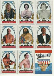 Jack Brisco 2008 WWE Heritage IV Card # 78    