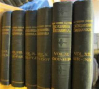 Encyclopaedia Britannica New Werner Edition 30 V. Complete Set 1903 