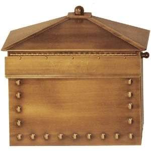   Smooth Antique Brass Roof Top Wall or Post Mounted: Home Improvement