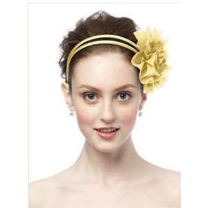  Buttercup Chiffon Flower Pin/Headpiece Beauty