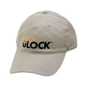  Glock Team Glock Khaki Low Profile Hat #TG30006: Sports 