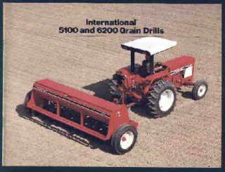 IH International 5100 6200 Grain Drill Brochure  