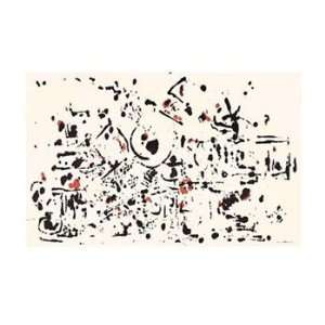   1951 (serigraph)   Poster by Jackson Pollock (52x36)