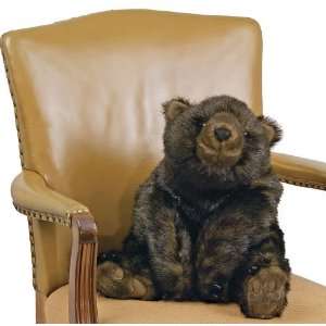   Plush Brownish Black Grizzly Bear Stuffed Animal Hug: Home & Kitchen