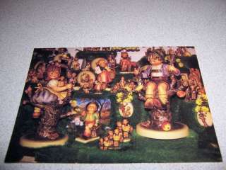 HUMMEL FIGURINES @BRONNERS CHRISTMAS SHOP MI. POSTCARD  