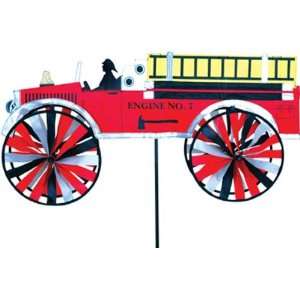  Fire Truck   Accent Spinners for Gardens 