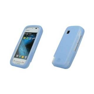 Premium Blue Silicone Gel Skin Cover Case for Nokia Nuron 5230 