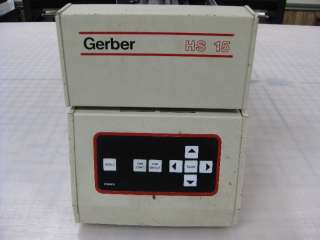 Gerber HS 15 HS15 Plotter  