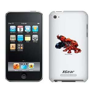  Spider Man Climbing on iPod Touch 4G XGear Shell Case 