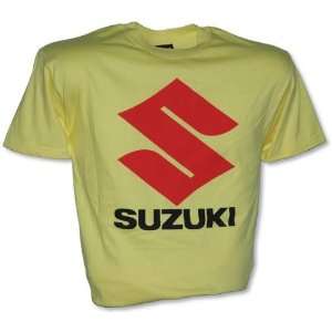   Racing Suzuki T Shirt , Color: Yellow, Size: Lg T128L Y: Automotive
