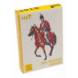  Prussian Hussars 1806 (12 Mounted) 1/72 Hat: Toys & Games