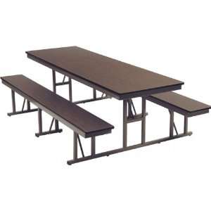  Rectangular Cafeteria Table: Home & Kitchen