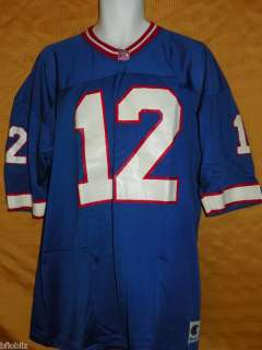 Buffalo Bills NFL #12 XL 52 Vintage 1990s Blue KELLY Throwback 
