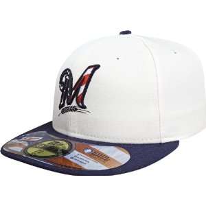 MLB Milwaukee Brewers Stars and Stripes Authentic On Field 