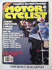   June 1981 Magazine Knightriders, Motorcycle Movie Stunts