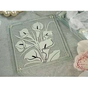  Calli Lilly Coaster Set 2: Kitchen & Dining