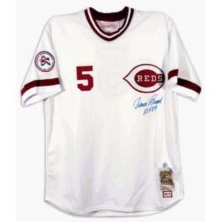  Autographed Johnny Bench Jersey: Sports & Outdoors